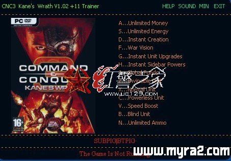 命令与征服:凯恩之怒修改器（红警之家）