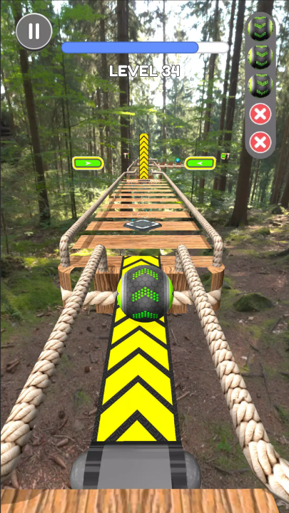 进击的保龄球游戏最新版(Going Balls)