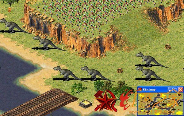 红警2尤里的复仇 - 侏罗纪 地图下载