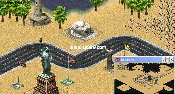 红色警戒2尤里的复仇 地图-幻影纪念碑