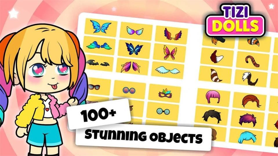 提兹小镇娃娃装扮(Tizi Town: Doll Dress Up Games)