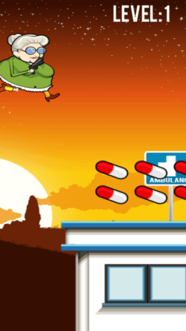 疯狂的老奶奶手机版下载-疯狂的老奶奶中文版下载1.0