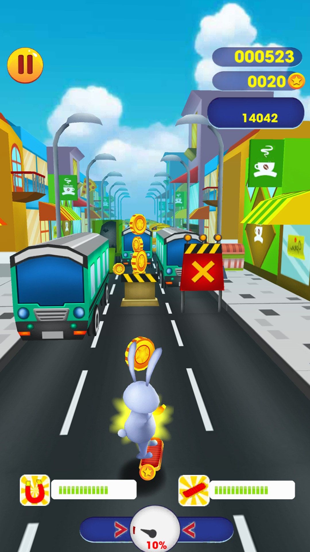 超级跑酷小游戏